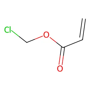 2-Propenoic acid, chloromethyl ester structure