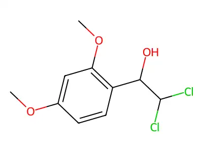 1,2-Bis(2-chlorophenyl) hydrazine structure