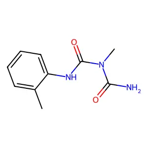 Imidodicarbonic diamide, N,2-dimethyl-N'-phenyl- structure