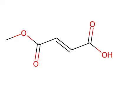 富马酸单甲酯 structure