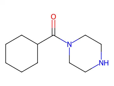 1-(Cyclohexylcarbonyl)piperazine structure