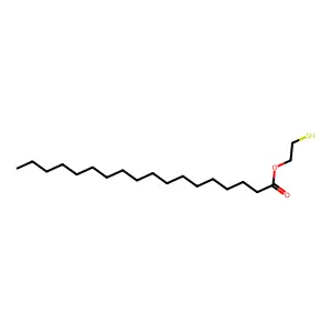 2-Mercaptoethyl stearate structure