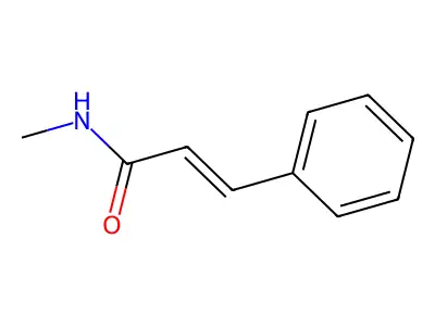 N-methyl-3-phenylprop-2-enamide structure