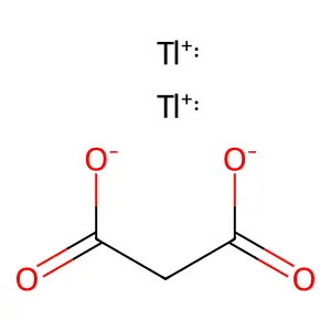 丙二酸亚铊 structure