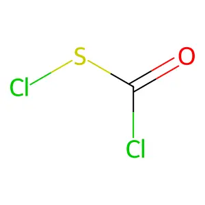 (氯硫代)甲酰氯 structure