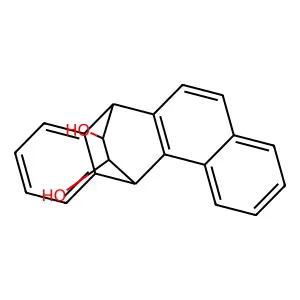 7,12-Dihydro-7,12-ethanotetraphene-13,14-diol structure