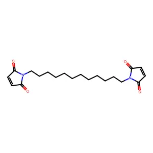 1,1'-(Dodecane-1,12-diyl)bis-1H-pyrrole-2,5-dione structure