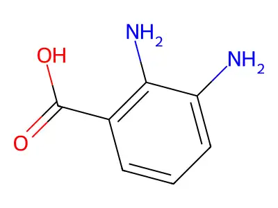 2,6-二氨基苯甲酸 structure