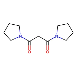 Benzoic acid, 3,5-diiodo-4-methoxy-, 2-isopropylidenehydrazide structure