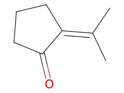 2-Isopropylidenecyclopentanone structure