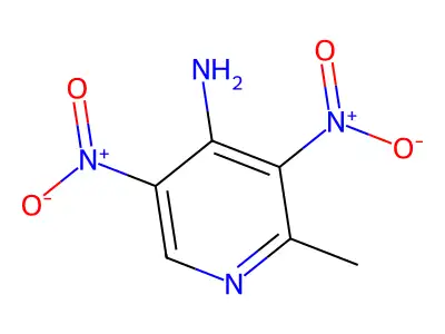 2-Methyl-3,5-dinitropyridin-4-amine structure