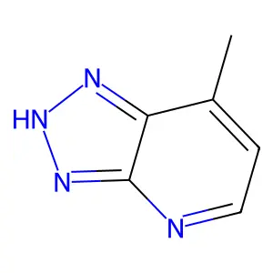 7-Methyl-3H-(1,2,3)triazolo(4,5-b)pyridine structure