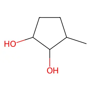 3-Methylcyclopentan-1,2-diol structure