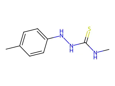 1-Methyl-3-(4-methylanilino)thiourea structure