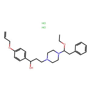 3,5-Dichloro-4-ethoxybenzoic acid 2-propylhydrzide monohydrochlride structure