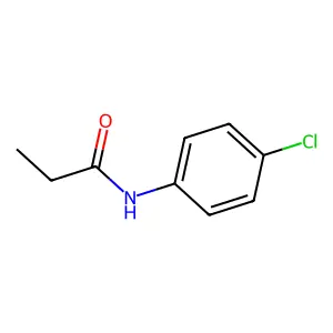 N-(4-氯苯基)丙酰胺 structure