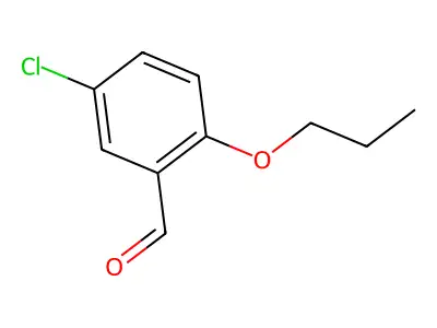 5-Chloro-2-propoxybenzaldehyde structure