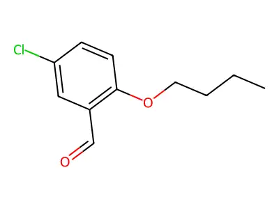 2-Butoxy-5-chlorobenzaldehyde structure