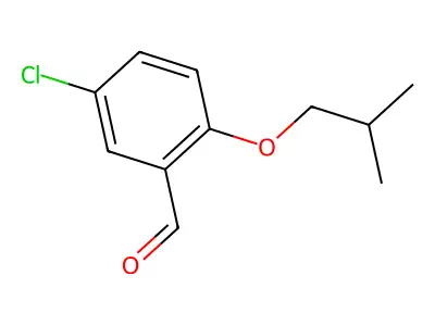 5-Chloro-2-isobutoxybenzaldehyde structure