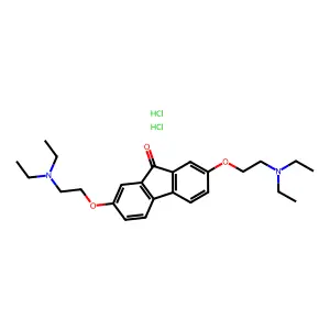 Tilorone Hydrochloride structure