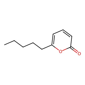 6-n-pentyl-2H-pyran-2-one structure