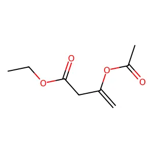 Ethyl 3-(acetoxy)-3-butenoate structure