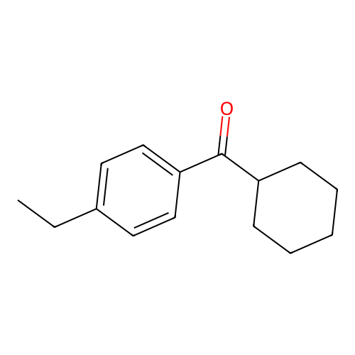 Cyclohexyl(4-ethylphenyl)methanone structure