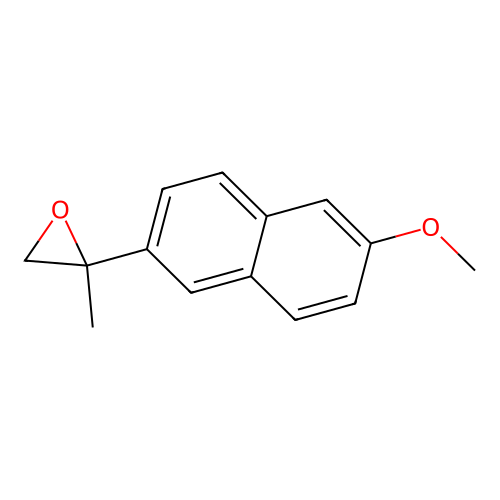 2-(6-Methoxy-2-naphthalenyl)-2-methyloxirane structure