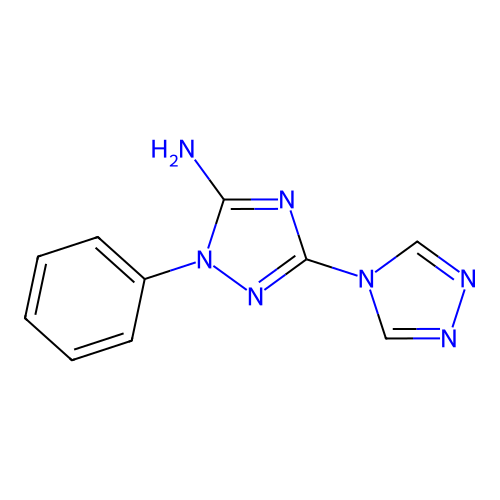 1-phenyl-1H-3,4'-bi-1,2,4-triazol-5-amine structure