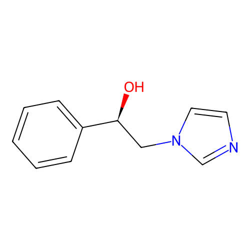 (R)-2-Imidazol-1-yl-1-phenyl-ethanol structure