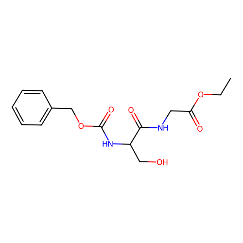 Z-Ser-gly-oet structure