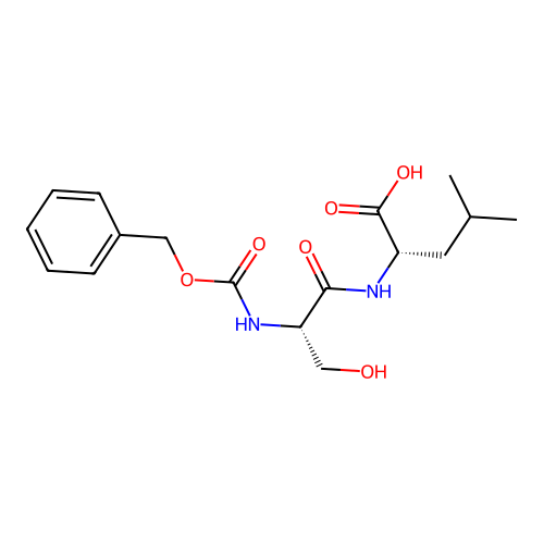 L-Leucine, N-[(phenylmethoxy)carbonyl]-L-seryl- structure