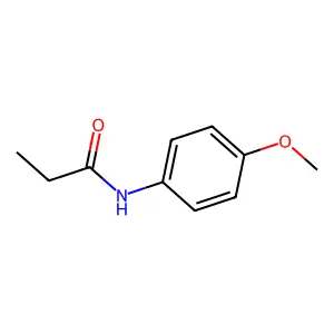 p-Methoxypropionanilide structure