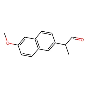 2-(6-Methoxynaphthalen-2-yl)propanal structure