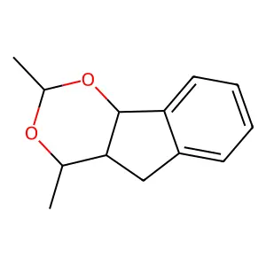 Indeno[1,2-d]-1,3-dioxin, 4,4a,5,9b-tetrahydro-2,4-dimethyl- structure