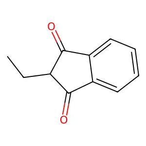 1H-Indene-1,3(2H)-dione, 2-ethyl- structure