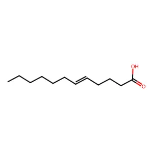 5-十二碳烯酸 structure