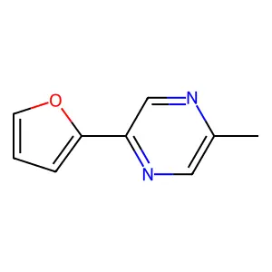 2-(2'-Furyl)-5-methylpyrazine structure