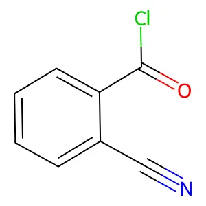 2-氰基苯甲酰氯 structure