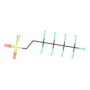 1-Hexanesulfonyl chloride, 3,3,4,4,5,5,6,6,6-nonafluoro- structure