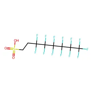 1H,1H,2H,2H-全氟辛磺酸 structure