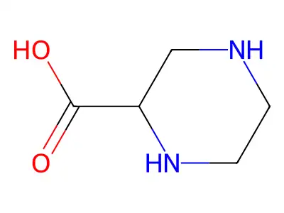 Piperazine-2-carboxylic acid dihydrochloride structure