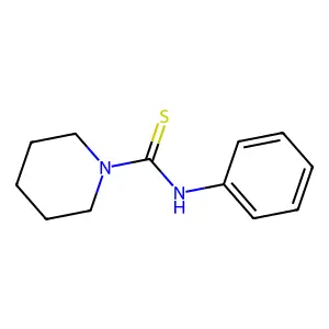 N-phenylpiperidine-1-carbothioamide structure