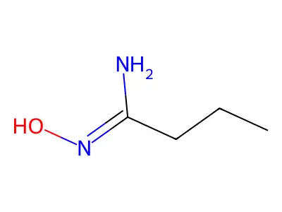 1-(Hydroxyimino)butylamine structure