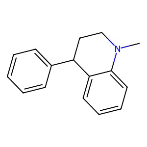 1-Methyl-4-phenyl-1,2,3,4-tetrahydroquinoline structure
