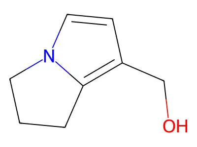 2,3-Dihydro-1H-pyrrolizine-7-methanol structure