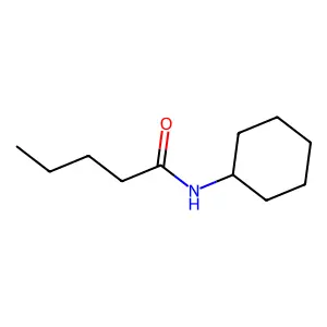 N-cyclohexylpentanamide structure