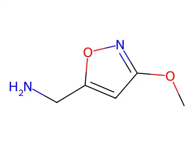 3-Methoxy-5-isoxazolemethanamine structure