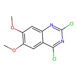 2,4-Dichloro-6,7-dimethoxyquinazoline structure
