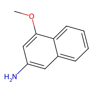 4-Methoxy-2-naphthylamine structure